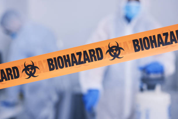 Professional Blood Cleanup technician working in Bainbridge, OH